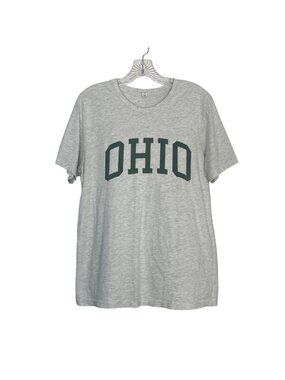 Ohio University OU Tshirt Mens Small Gray Bella+Canvas Fanwear NCAA